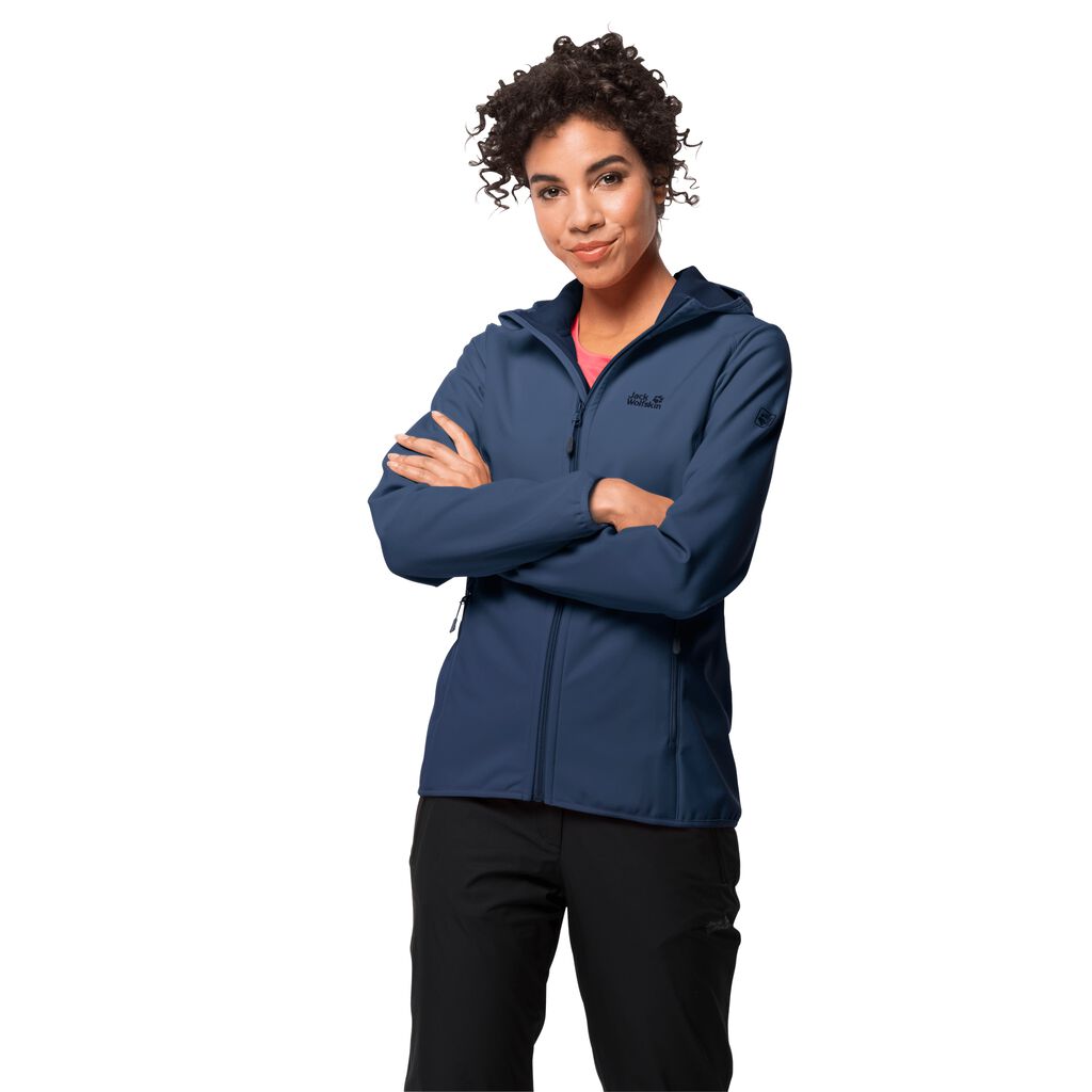 Jack Wolfskin NORTHERN POINT Vestes Femme Indigo Foncé - DHURZAF-45